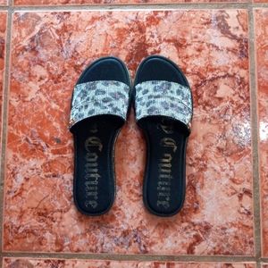Juicy Couture yummy leopard slides